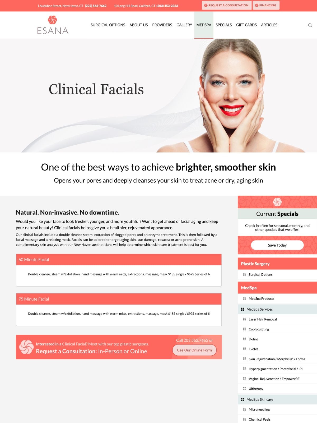 ESANA-Clinical Facials